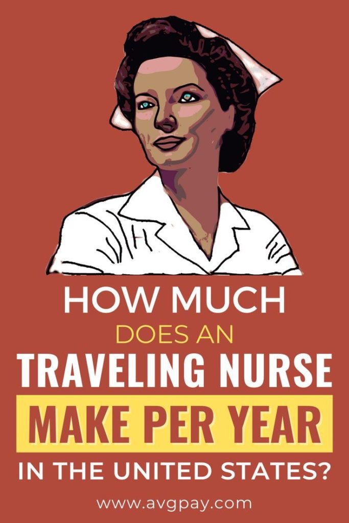 how much does a traveling nurse make a year